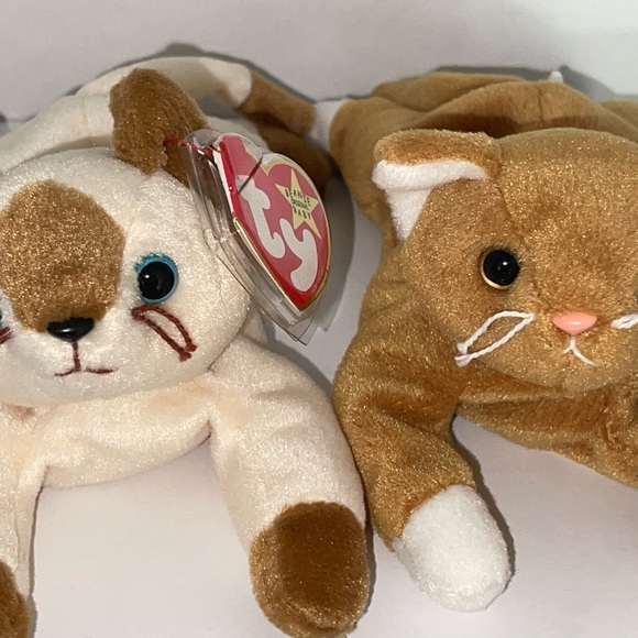Ty Toys Authentic Rare Retired Ty Beanie Babies Nip And Snip Poshmark